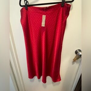 NWT JCrew Gwyneth Slip Skirt